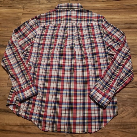 Five Four Men's Long Sleeve Plaid Shirt Dressy Multicolor Size Large - Picture 2 of 11